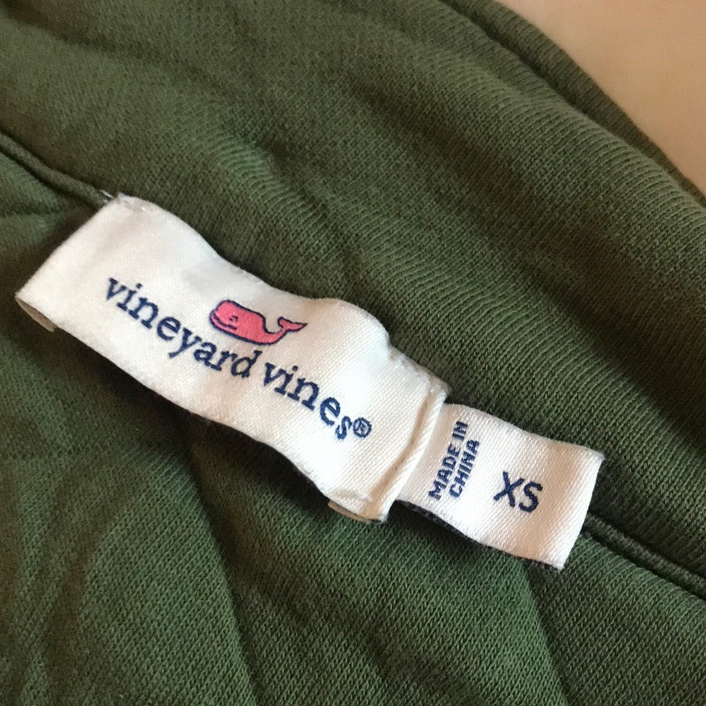 Green Vineyard Vines Lacrosse Pullover - Picture 3 of 5